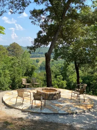 Secluded 3 Acres on the White River.  Custom Cabin with HotTub and Fire Pit!!!