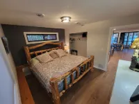 Rustic Log Cabin/Modern Addition - Pontoon, Bunk House, Hot Tub - Woman Chain - Chalets