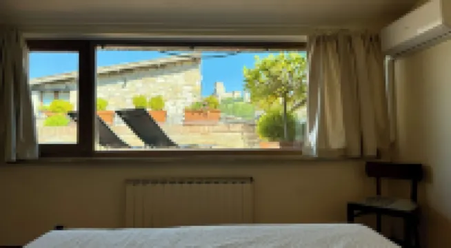 Apartment in the center of Assisi - large rooftop terrace and fabulous views