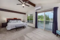 Waterfront home with  Private Dock, Lake Toys, EV Charger at Lost Lake