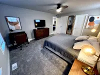 Modern Koi Getaway: 3BR Near Lake Michigan Beaches