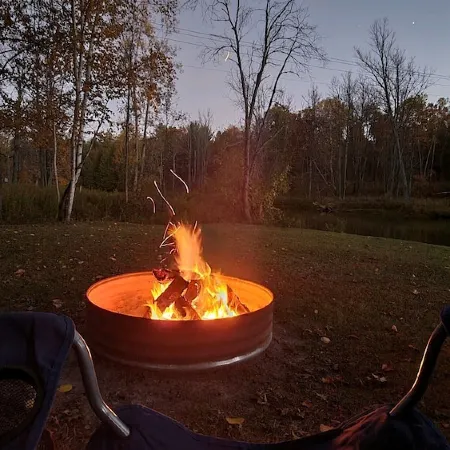 Beautiful home on Rifle River! Enjoy kayaking, outdoor fire, wildlife viewing
