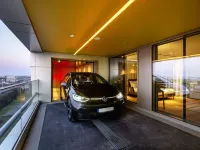 b'mine Frankfurt Airport, WorldHotels Crafted - Parkplatz