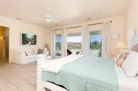 Breathtaking view with a heated lap pool