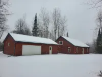 Newer Construction Cabin - Waterfront, Wooded, on Atv/Snowmobile Trails