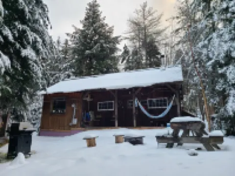 Cabin-7 Minutes to Ski Stratton-Woodstove-Firepit-Brook on Property-Views-Dog OK