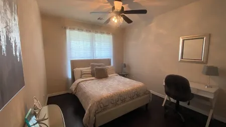 Modern home with pool