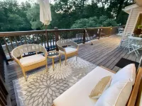 Private, Peaceful & Exquisite LAKE FRONT Property w EXPANSIVE HEATED POOL