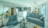 Luxury 2BR Apt w Balcony by Sea N' Rent
