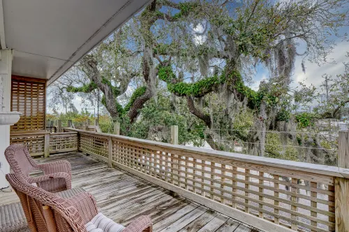 Water View and Cozy Deck - Charming Coastal Retreat