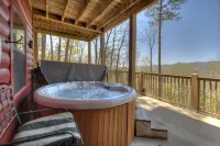 Hot Tub and Scenic Deck - Inviting Mountain Retreat