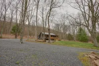 Charming Cabin Retreat - Fire Pit, Covered Porch, More Hotels in Haines Township