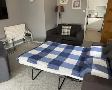 1-Bedroom Apartment Sleeps 4 Parking Hotels in Hythe