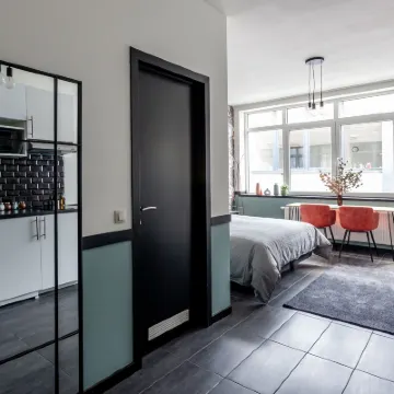 Hey - Aparthotel Brussels Hotels near Metro Jacques Brel