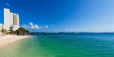 プライベートビーチ ホテルリゾネックス名護の写真