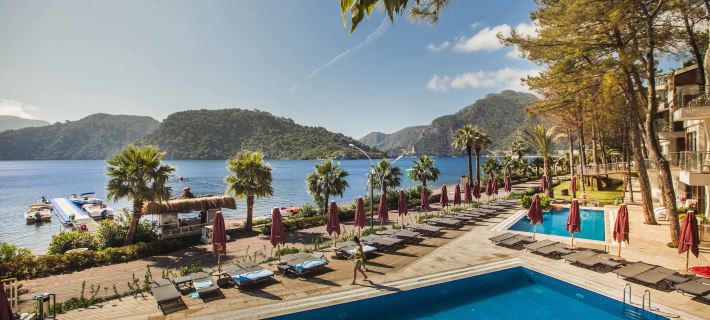 Orka Lotus Beach Hotéis em Marmaris