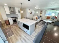 Spacious 5-bedroom house in welcoming Cottonwood Heights with AC, WiFi, Game RM.