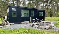 Oceanfront, newly built, modern tiny home with beach access!