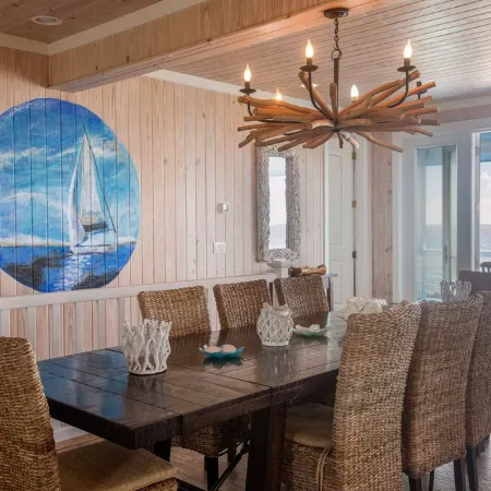 Oceanfront Beauty 6 King Beds/6 Baths! Big Pool and Volleyball Court in Front yd