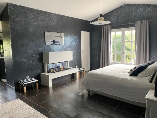 Beautiful renovated house with garden, terraces, swimming pool, summer kitchen, 360° view