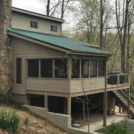 Norris Lakefront Home was completely renovated in 2017 on Quiet Cove in Deerfield Resort