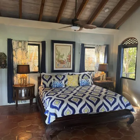 Updated Caribbean retreat, with solar and generator power backup