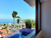 Private Infinity Pool Ocean View Penthouse Loft Beach+Romantic Safe Loc