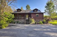 Rustic Dundee Log Cabin w/ Hot Tub & Forest Views! Hotels in Wayne Township