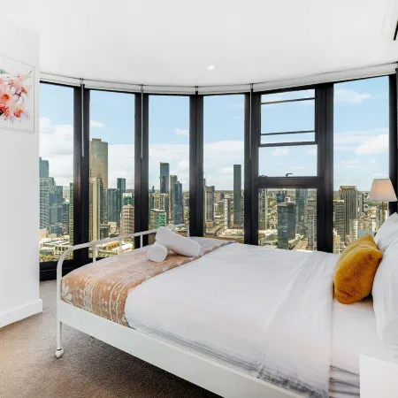 Pars Apartments - Melbourne Quarter- Unique View of City and Yarra
