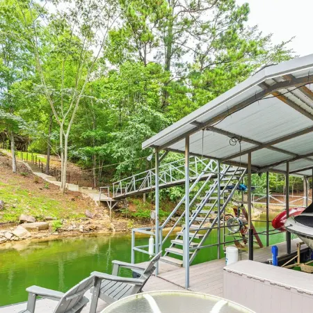 Relaxing 4-Bedroom Cottage on Smith Lake Отели в г. Уинстон