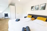 Ko-Living | Rooftop | center | kitchen | 5 min to Rhine | up to 4 guests