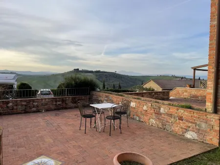 The refuge in the Crete, a beautiful apartment nestled in the Sienese countryside Отели рядом с достопримечательностью «Accona desert»