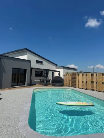 Maison Villa Familiale 12 Personnes à la Campagne Proche Dhonfleur et Deauville