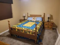 The Treehouse a 4-bedroom log cabin on 3 acres in Heber-Overgaard