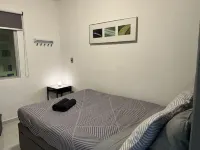 5 minutes from the beach and pool