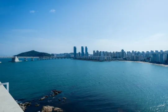 Busan Gwangalli Hotel Ryokan Bada 鄰近釜山廣安裏海水浴場的酒店