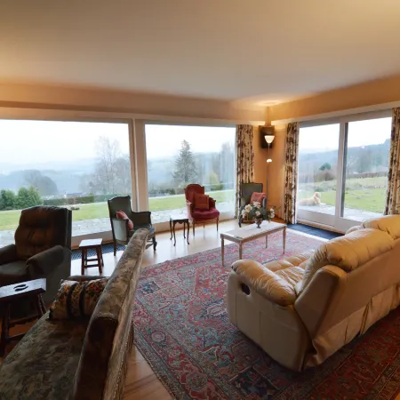 Hillside Retreat with Pond