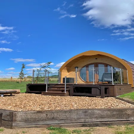 Glamping Pods in Yorkshire near Coastline