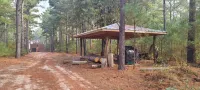 Rustic Western Bath House in East Texas Piney Woods, Honeymoon, Weddings, Venues