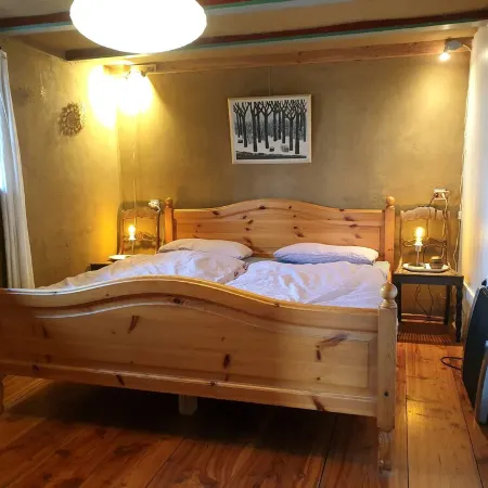 Historic Half-Timbered House, Sauna, Natural Garden, Fitness, Movie Theater, View