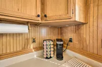 Lakefront Cabin w/ 2 Lofts, Boats on 4 Acres - parking
