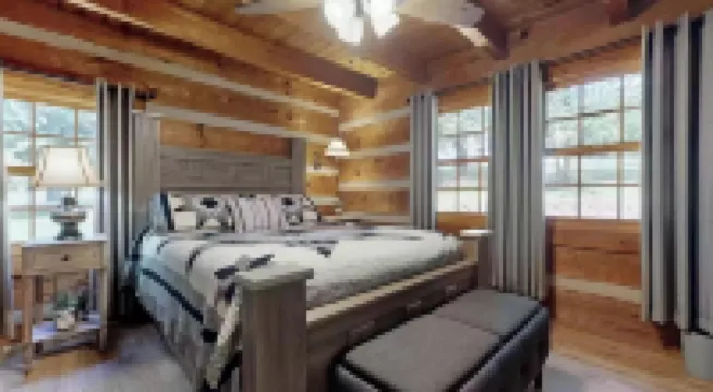 Cabin by the Creek  Sleeps 8 on 3 Beautiful acres - Close to town and activities