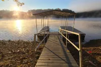 Lakefront 'Rest-Ashored' Home w/ Private Dock! - 3-Star
