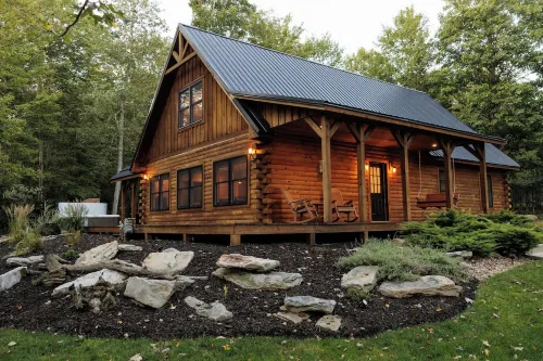 Escape to Wisp Mountain.New Log Home. Near Deep Creek Lake ,Wisp Resort ,Hot Tub - Uima-altaat