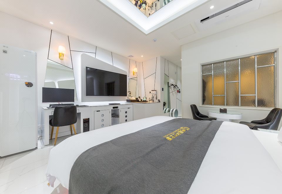 모던한 무인호텔 인테리어