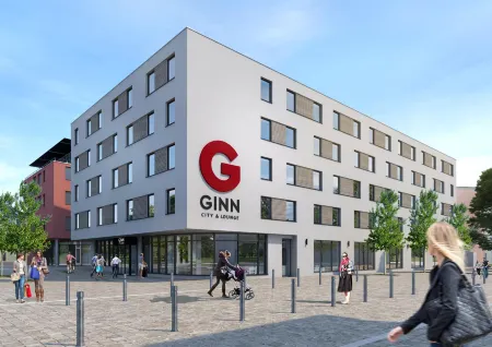 Ginn City and Lounge Ravensburg Отели в г. Берг