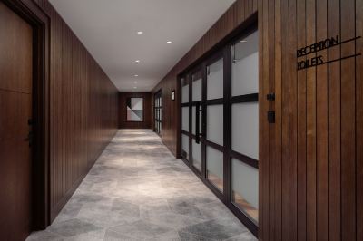 廊下 プラハ マリオット ホテルの写真