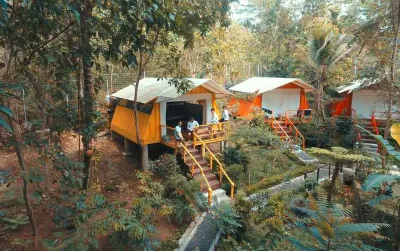 HAU Eco Lodges Citumang Pangandaran Hotel dekat Muara Bojong Salawe