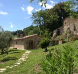 The cherry tree Podere il Giglio: Romantic apartment on the hills and swimming pool Hotels in Radicondoli