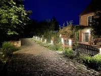 Ferienwohnung im Spargeldorf Schäpe mit Großer Südwest Terrasse Hotels in Beelitz